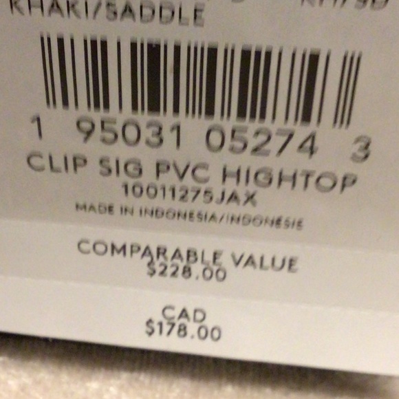 COACH High Top Sneakes SZ 11  B NWT - Picture 6 of 6